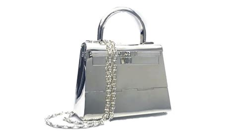 hermes silver kelly bag